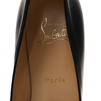 Christian Louboutin CHRISTIAN LOUBOUTIN Kid Delightfool 130 Platform Pumps 37.5 Black 7 of 9