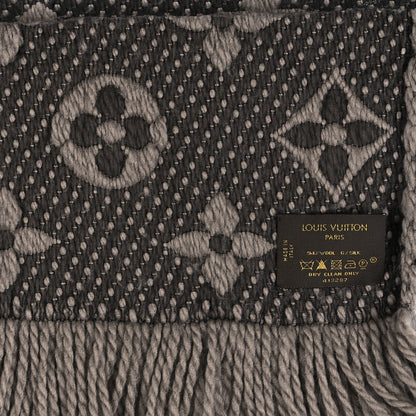 Louis Vuitton Wool Silk Logomania Scarf Verone 3 of 4