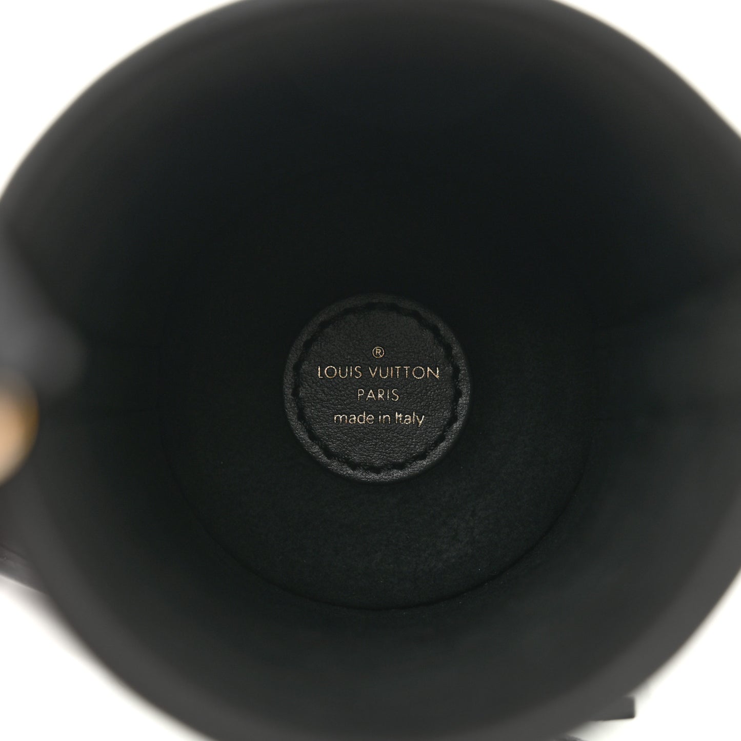 Jacquard Velvet Monogram Flask Holder Vert