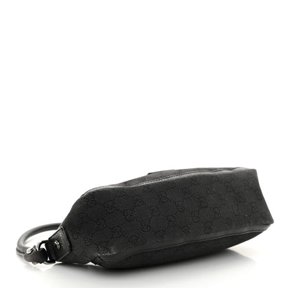 Gucci Monogram Small D Ring Hobo Black 4 of 17