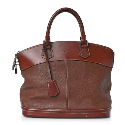 Louis Vuitton Suhali Lockit MM Sienne 1 of 9
