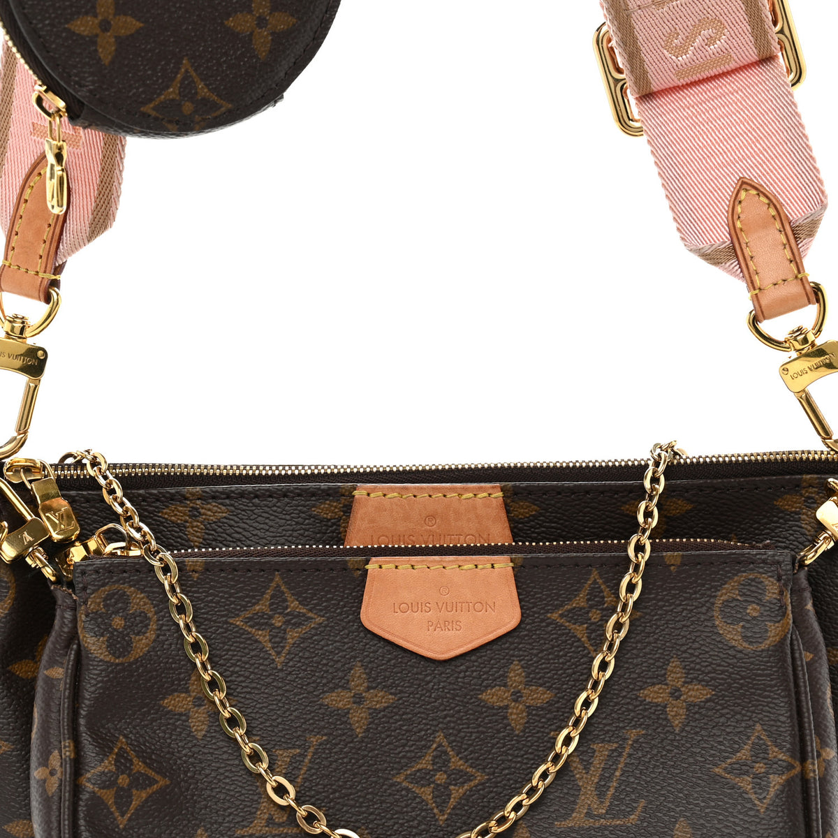 Louis Vuitton Monogram Multi Pochette Accessories Rose Clair 7 of 9