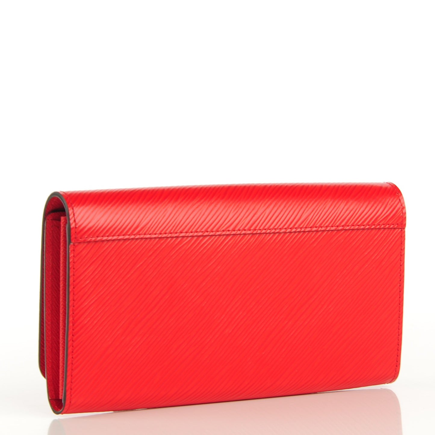 Epi Twist Wallet Coquelicot