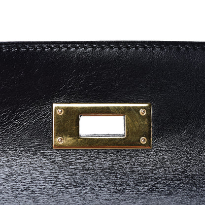 Hermes Box Kelly Sellier 28 Black 25 of 44