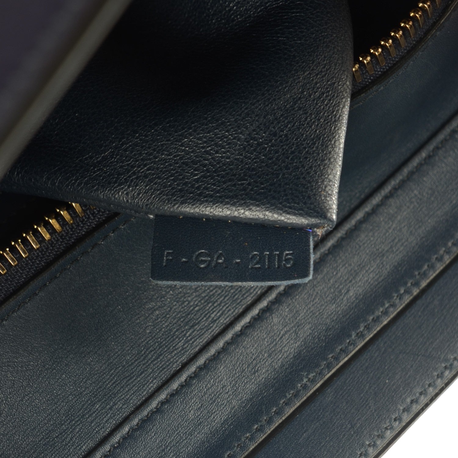 Celine Smooth Calfskin Micro Tri-Color Luggage Black 7 of 8