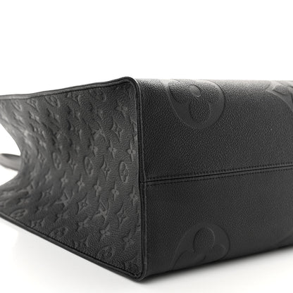 Louis Vuitton Empreinte Monogram Giant Onthego GM Black 8 of 9