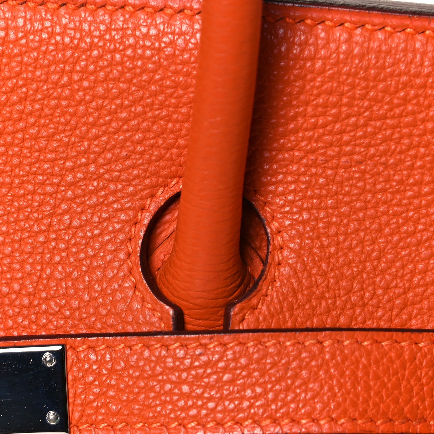 Togo Birkin 35 Orange