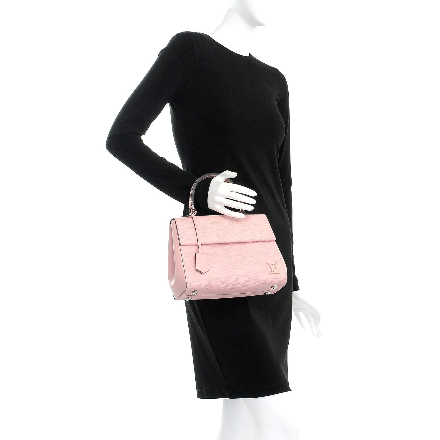 Louis Vuitton Epi Cluny BB Rose Ballerine 3 of 8