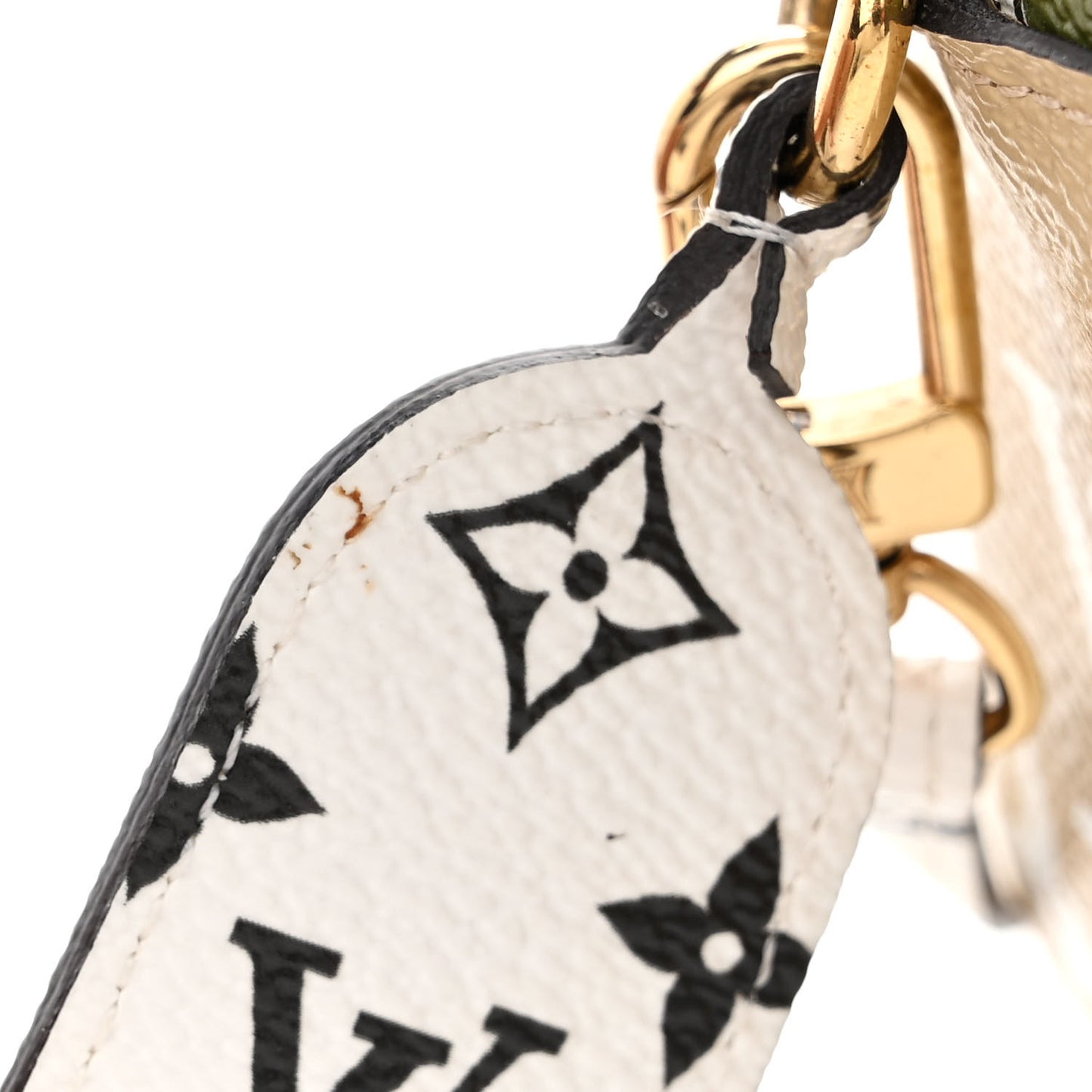 Monogram Giant Beach Pouch Kaki