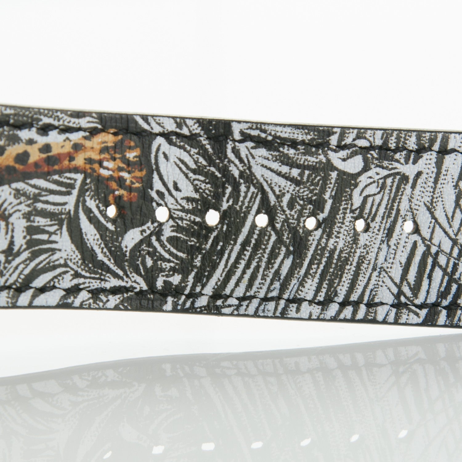 Hermes Barenia Equateur Tatouage 42mm Apple Watch Single Tour Band Black 9 of 9
