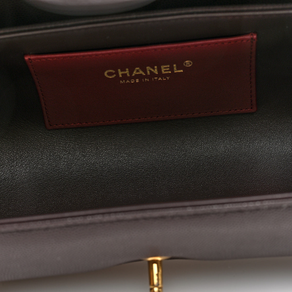 Chanel Shiny Caviar Preppy Coco Small Bowling Bag Black 5 of 10