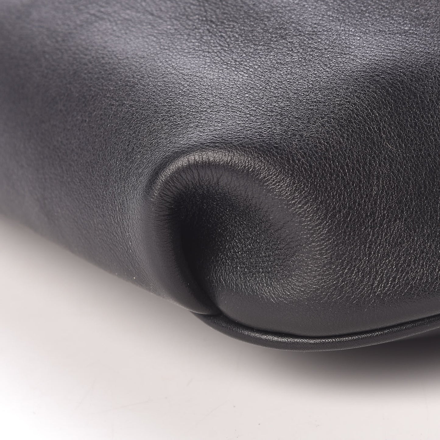 Calfskin Mini Whip Belt Bag Black