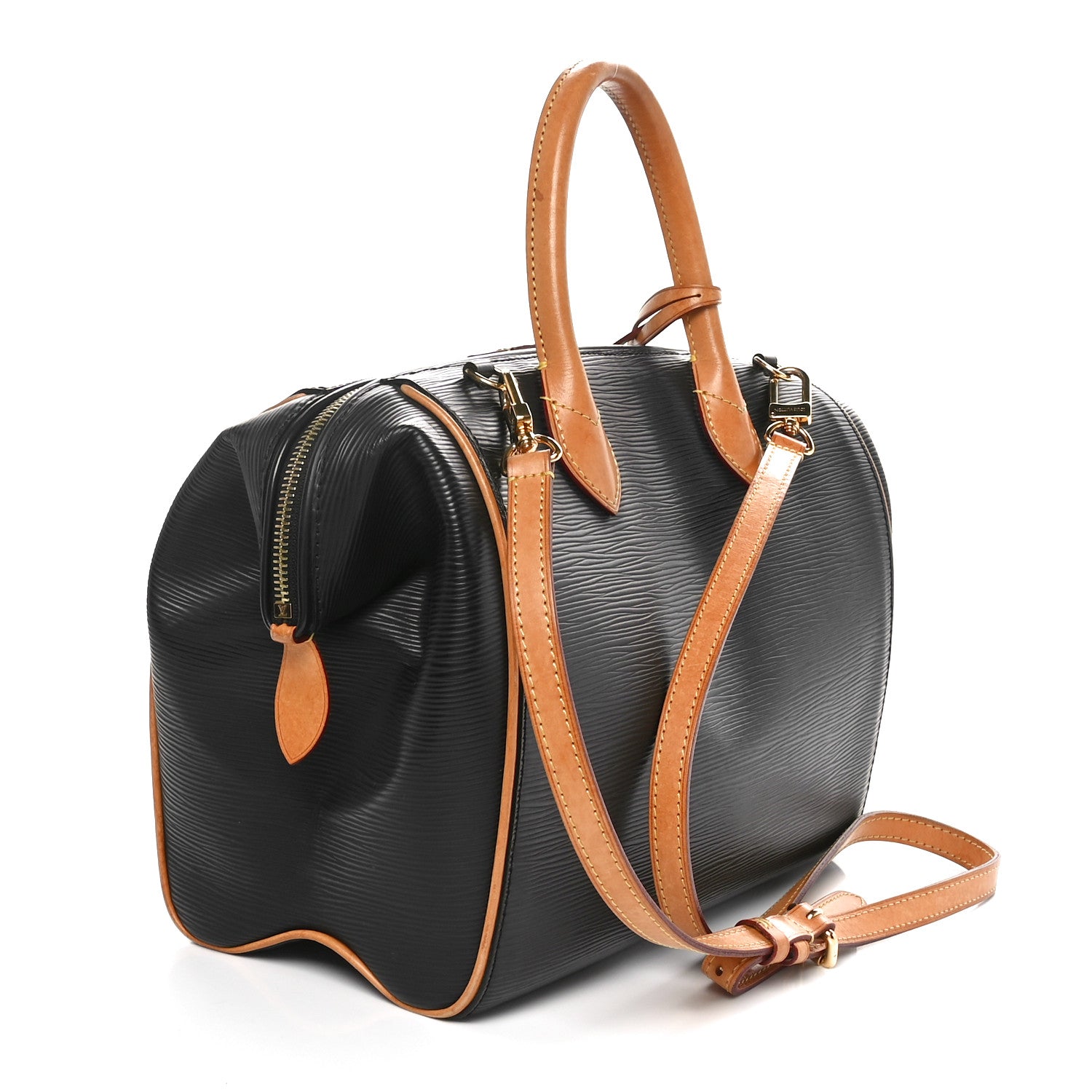 Louis Vuitton Epi Doc Speedy PM Black 3 of 8