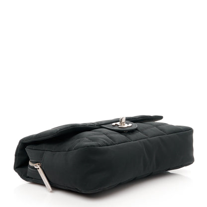 Chanel Nylon Square Quilted Flap Black 4 of 13