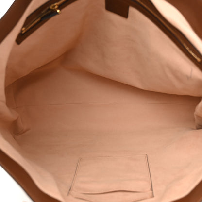 Gucci Soft GG Supreme Monogram Medium Crossbody Tote Beige Cuir 5 of 10