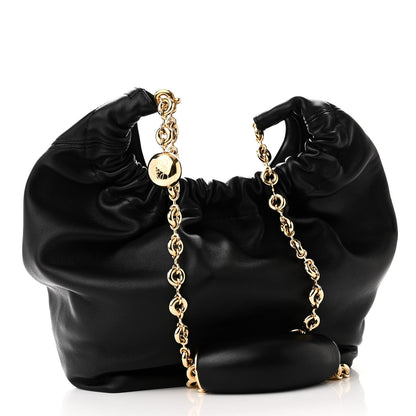 Loewe Buttery Nappa Lambskin Mini Squeeze Bag Black 3 of 9