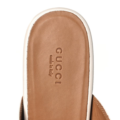 Gucci Malaga Kid Womens Princetown Slippers 41 Mystic White 7 of 10