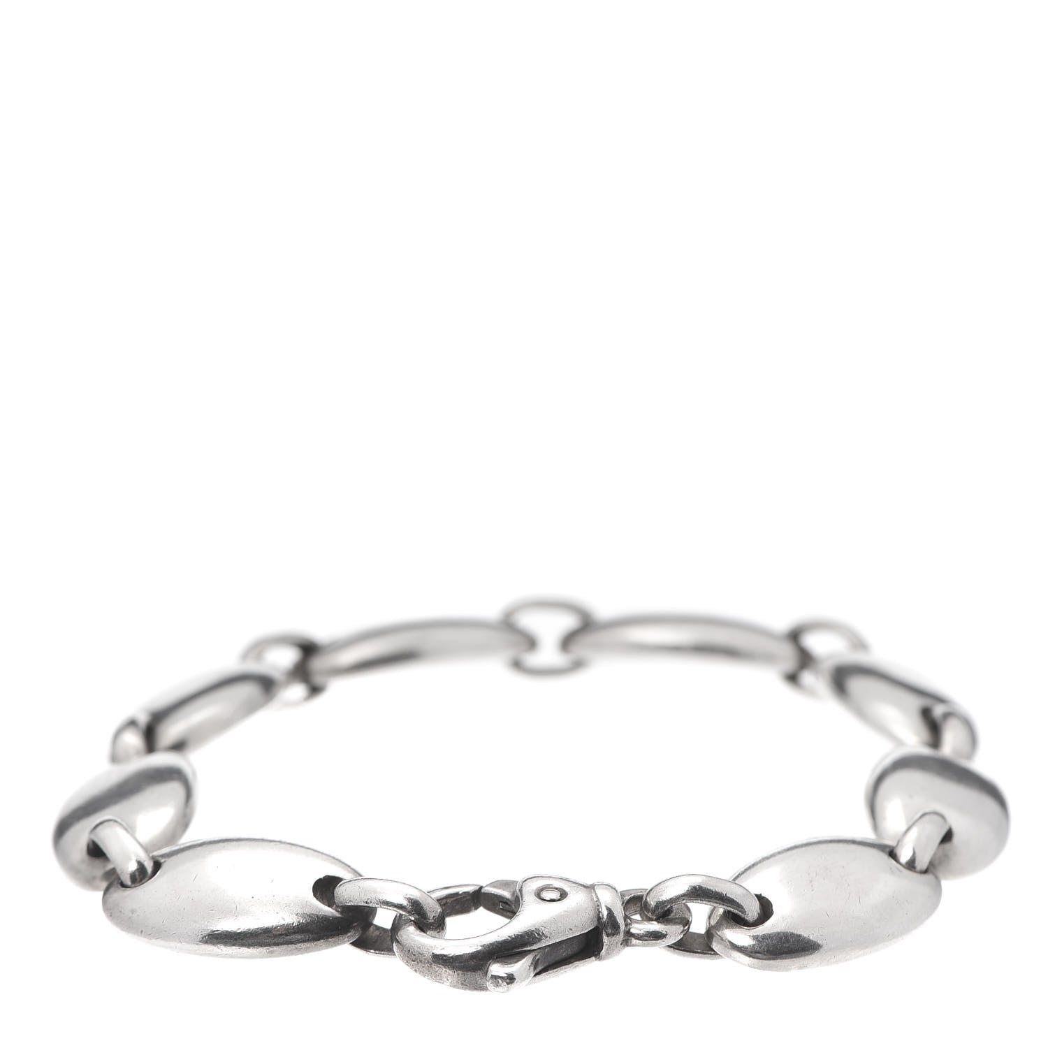 Tiffany Sterling Silver Pebble Link Bracelet 3 of 5