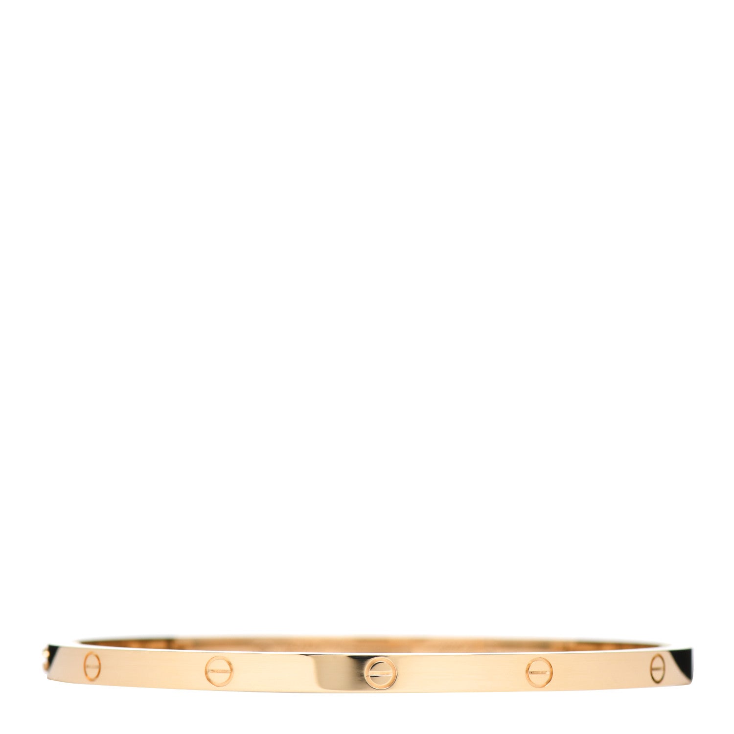 Cartier 18K Yellow Gold Small LOVE Bracelet 18 1 of 4