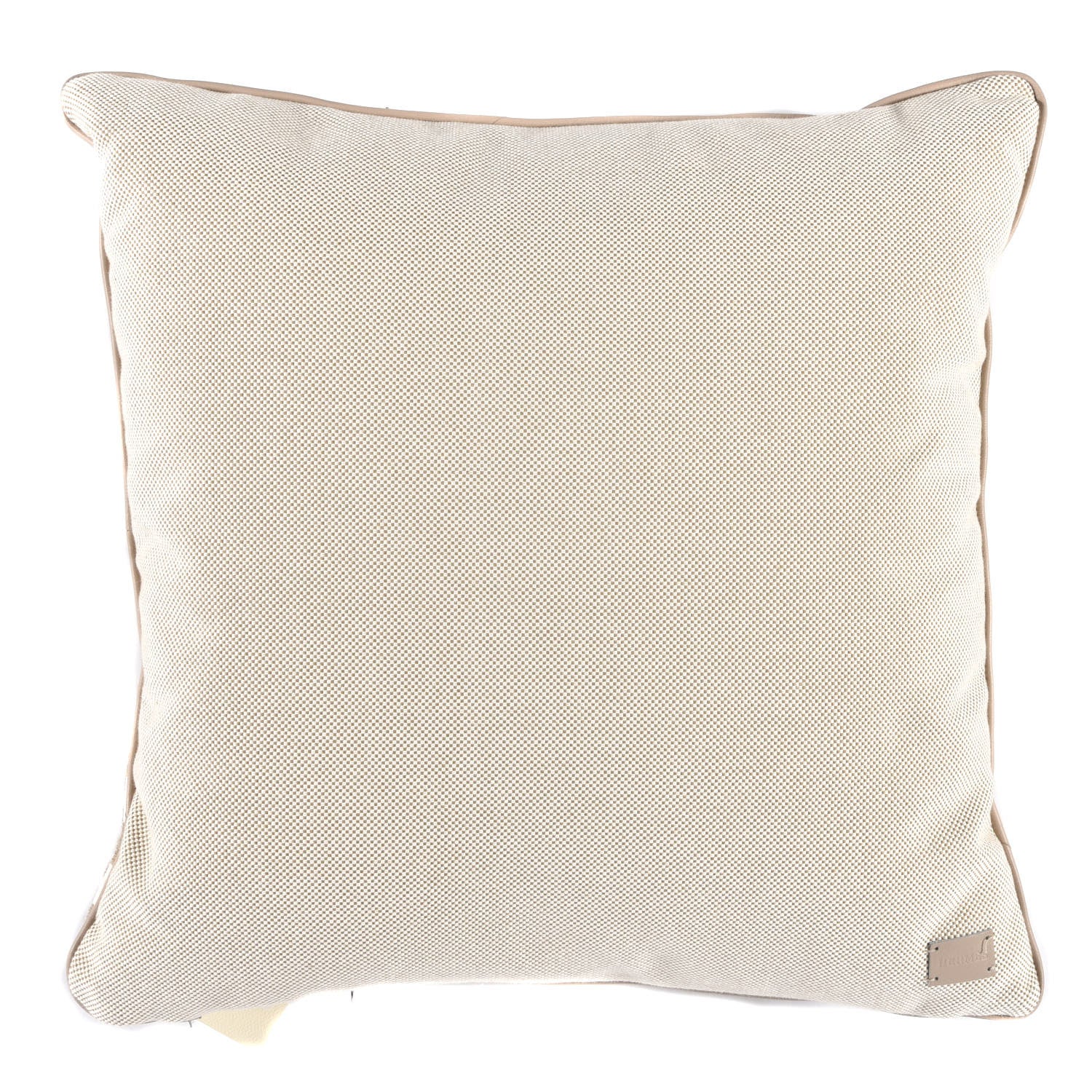 Hermes Cotton Canvas H Infini Pillow Sable 1 of 3