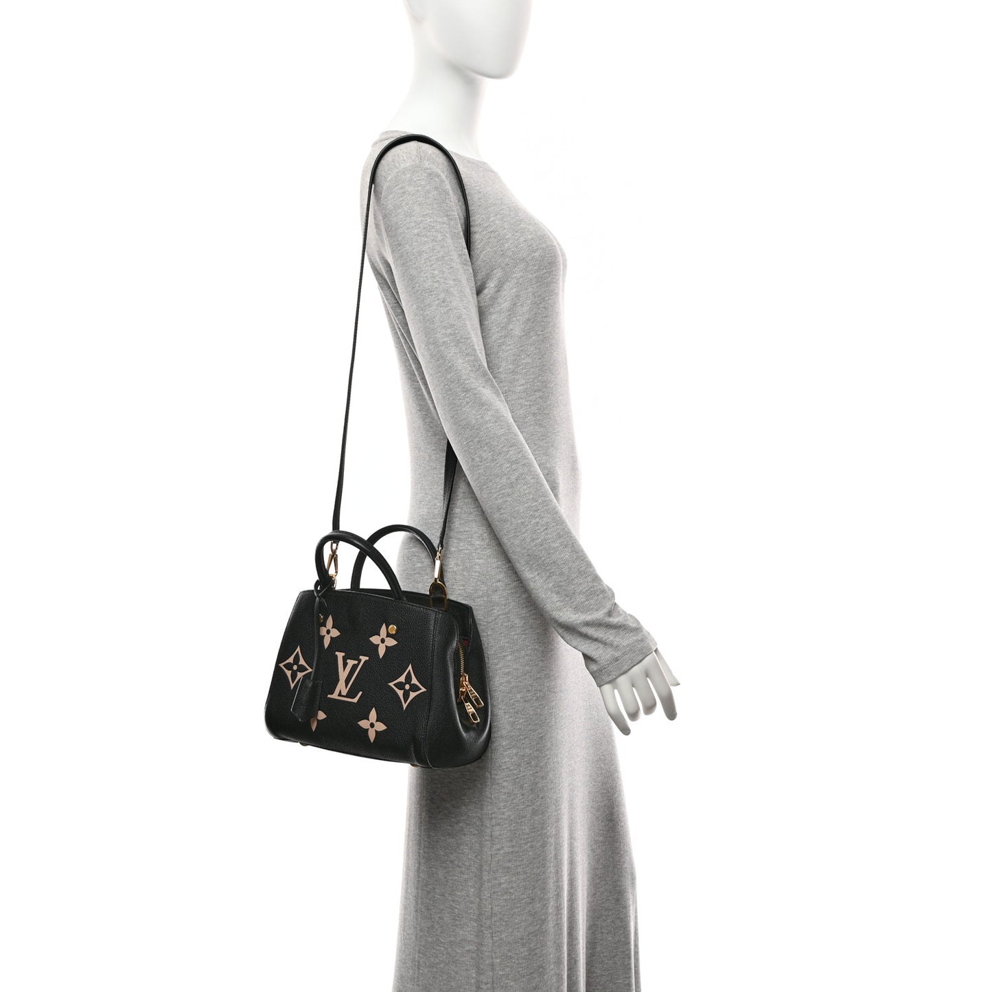 Empreinte Monogram Giant Montaigne BB Black Beige
