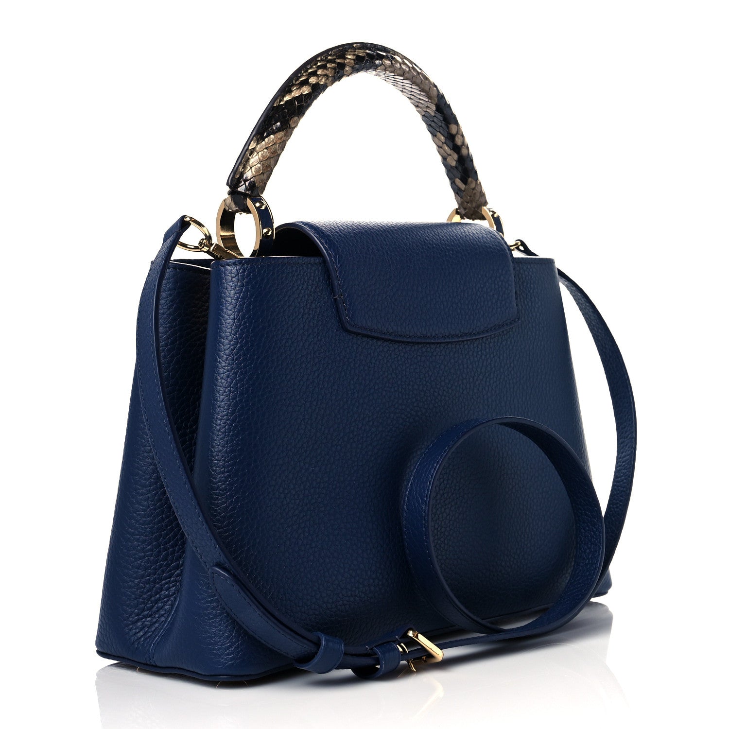 Louis Vuitton Taurillon Python Capucines PM 4 of 10