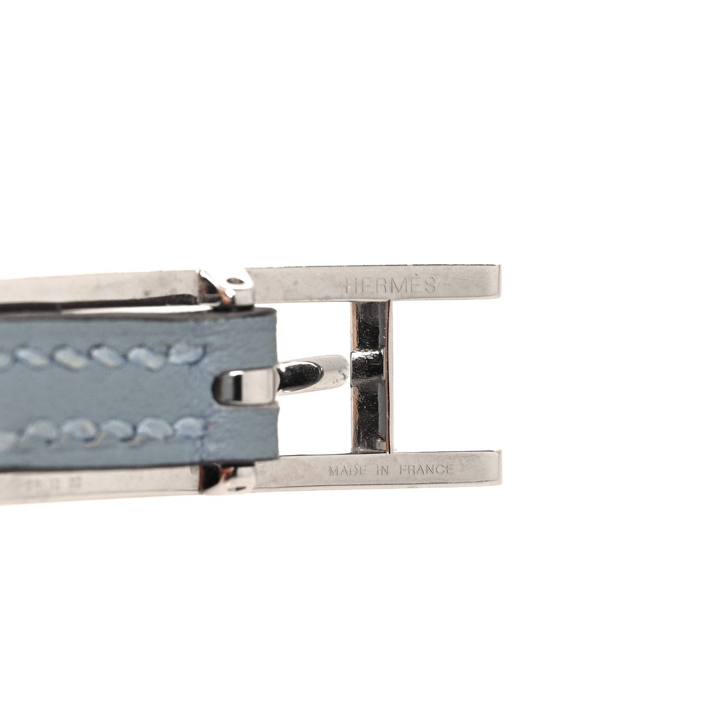 Epsom Swift Behapi Double Tour Bracelet T5 Bleu Lin Bleu Indigo
