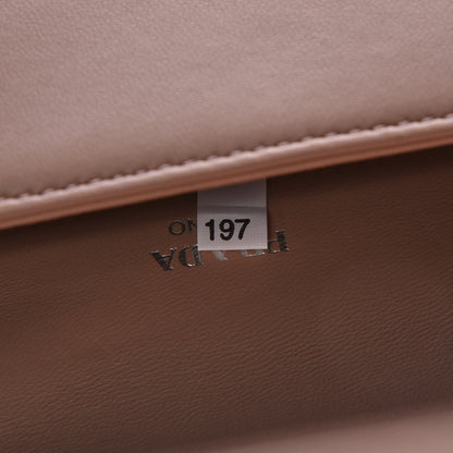 Prada Nappa Gaufre Flap Cipria 8 of 10