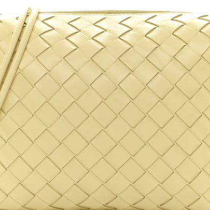 Bottega Veneta Nappa Intrecciato Metallic Knot Small Loop Crossbody Bag Ice Cream 7 of 9