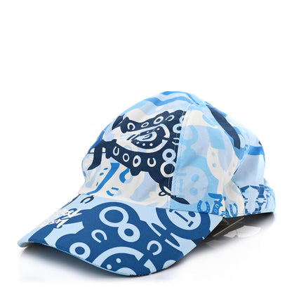 Hermes Silk Davis Patchwork Cap 59 1 of 6