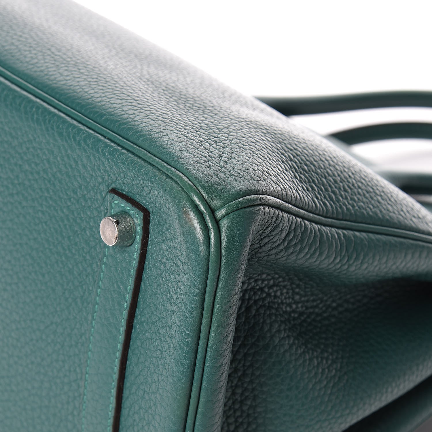 Hermes Togo Birkin 35 Malachite 37 of 39