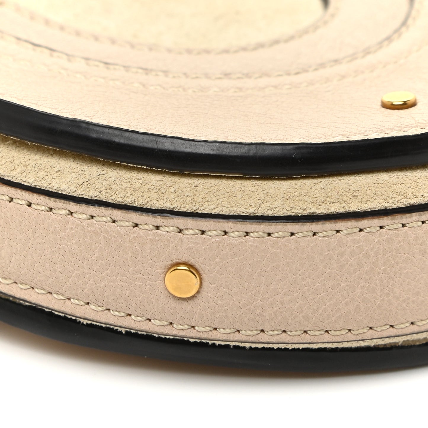 Goatskin Suede Mini Pixie Bag Beige
