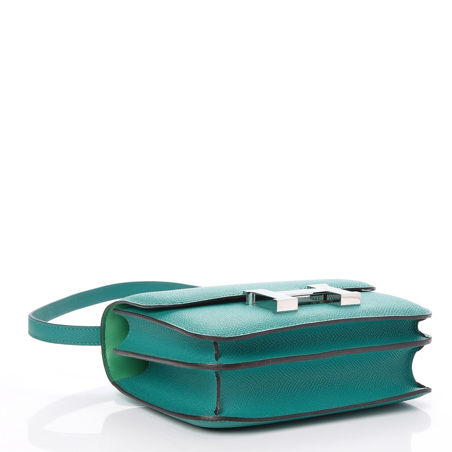 Epsom Enamel Constance 18 Bleu Paon Menthe