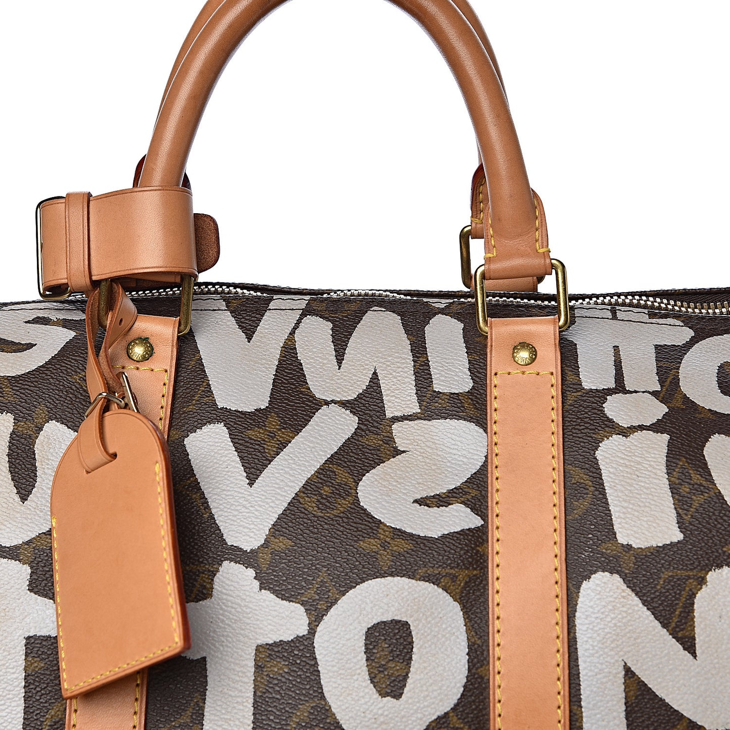 Graffiti Keepall 50 Silver