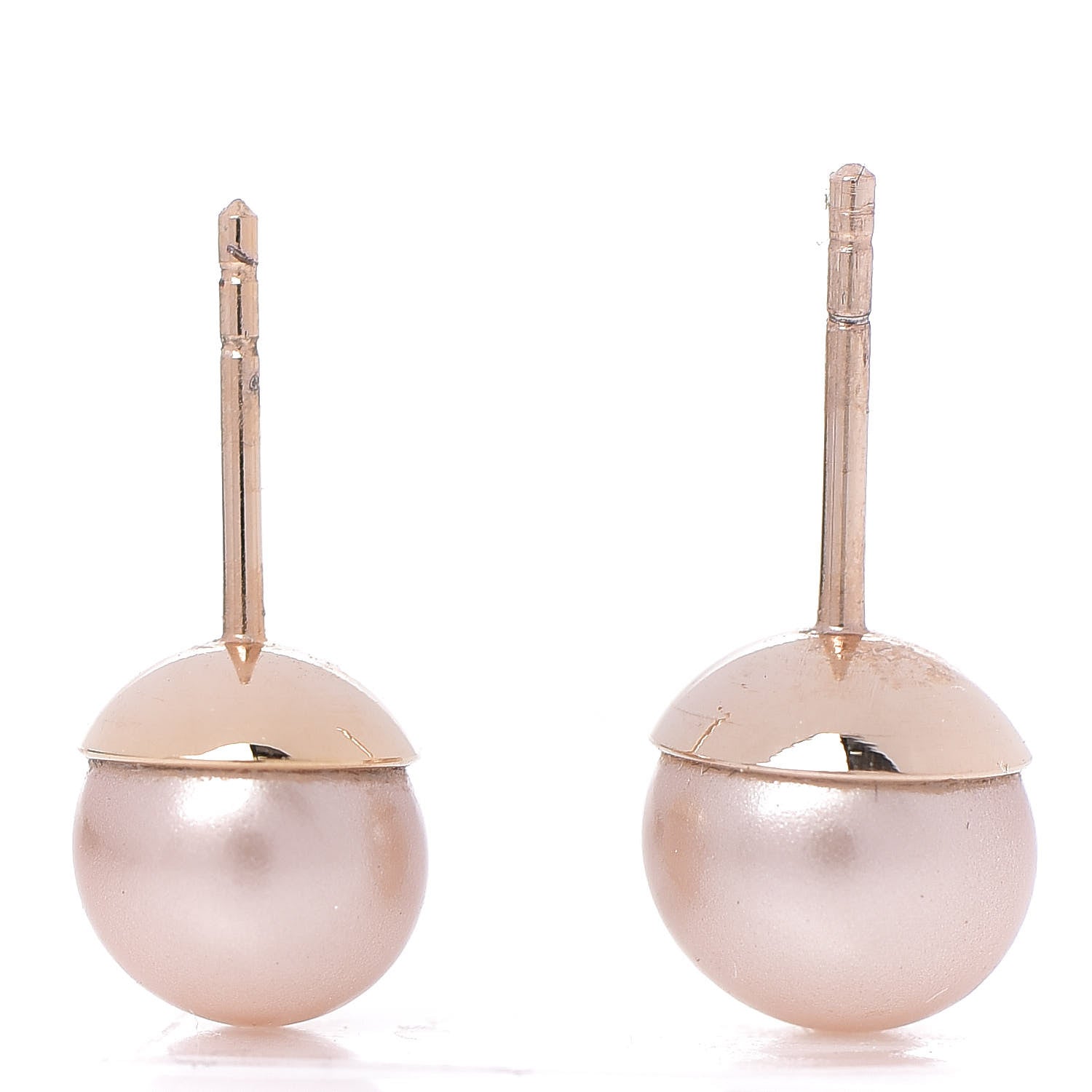 Christian Dior Pearl Mise En Dior Tribal Earrings Pink 3 of 4