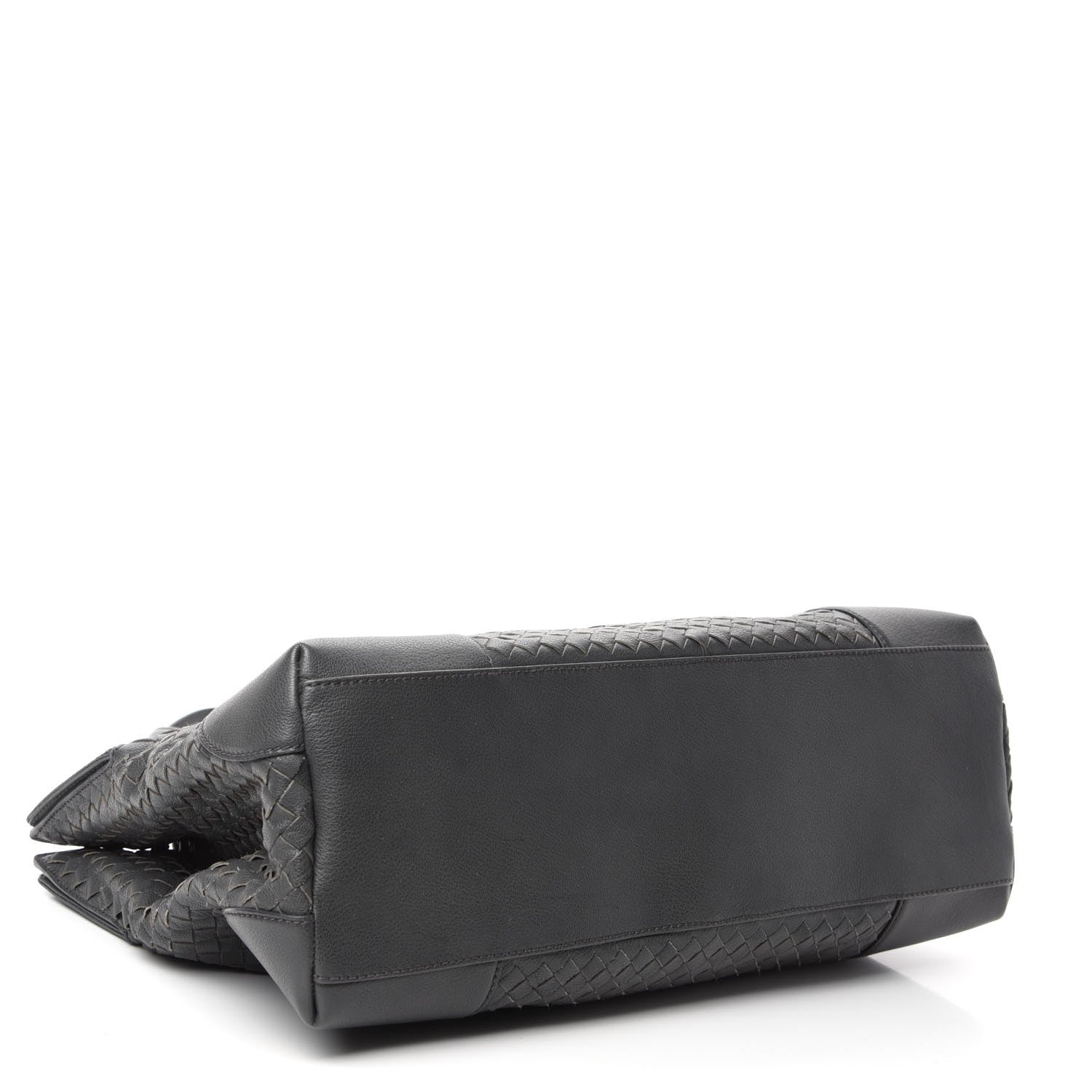 Bottega Veneta Nappa Intrecciato Large Top Handle Tote Grey 4 of 9