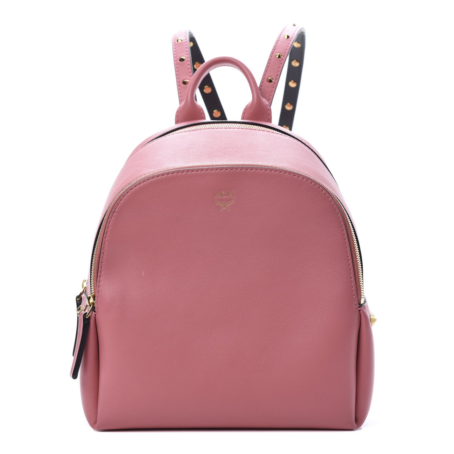 Calfskin Mini Duchess Polke Studs Backpack Pink
