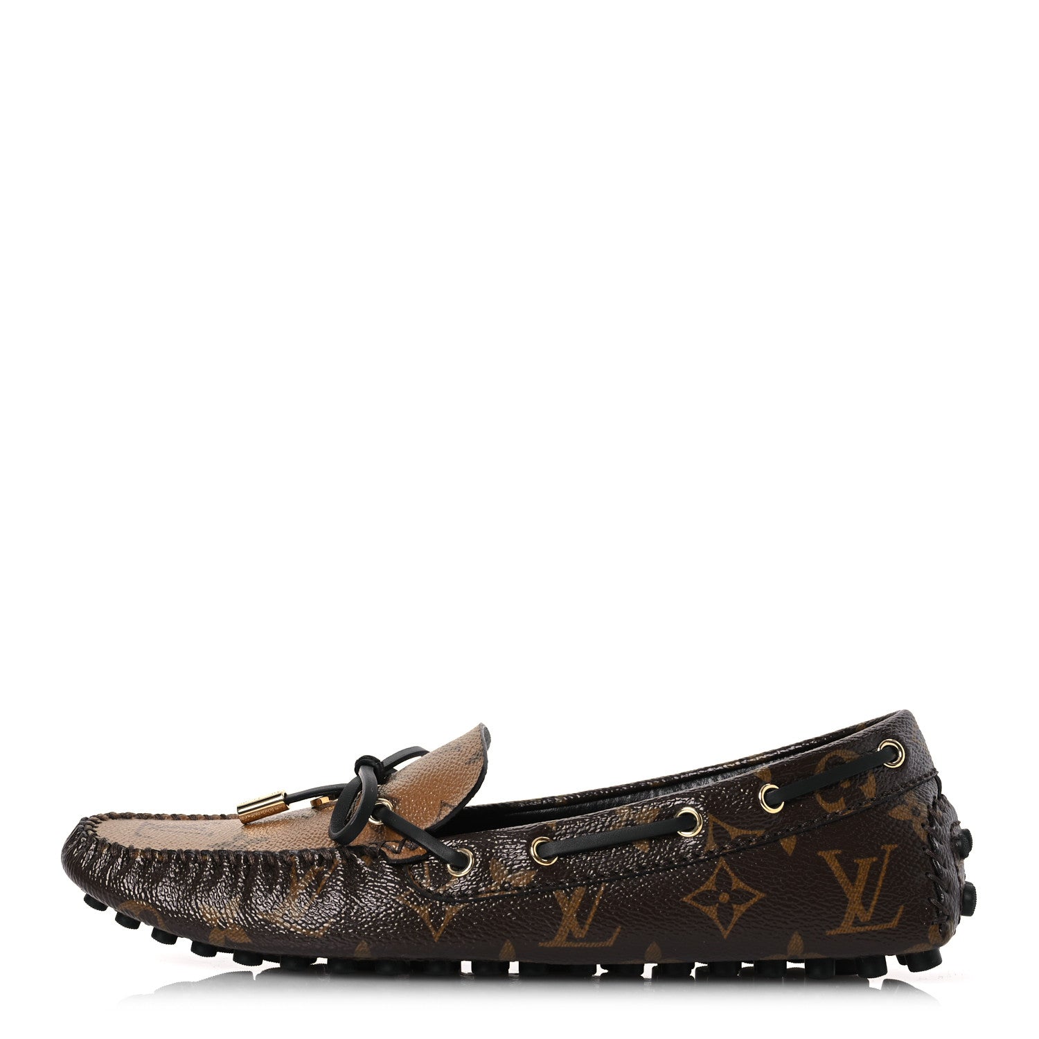 Louis Vuitton Patent Reverse Monogram Gloria Loafers 39 1 of 10