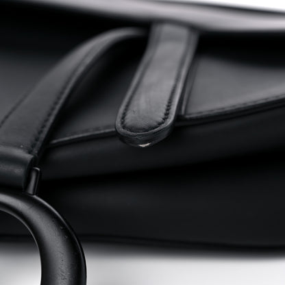 Christian Dior Ultra Matte Calfskin Saddle Bag Black 12 of 16