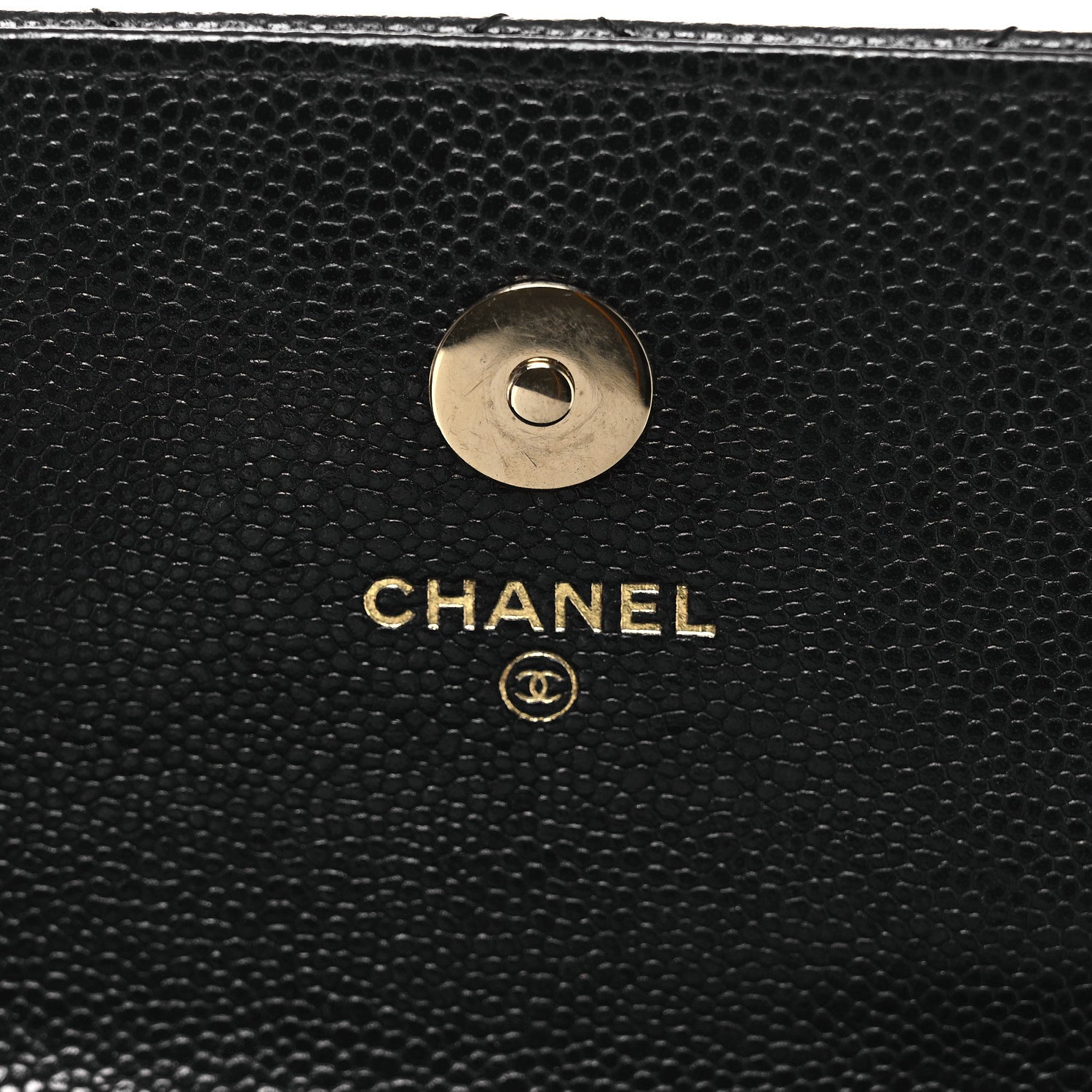 Chanel Caviar Quilted Business Affinity Clutch With Chain Black 6 of 13