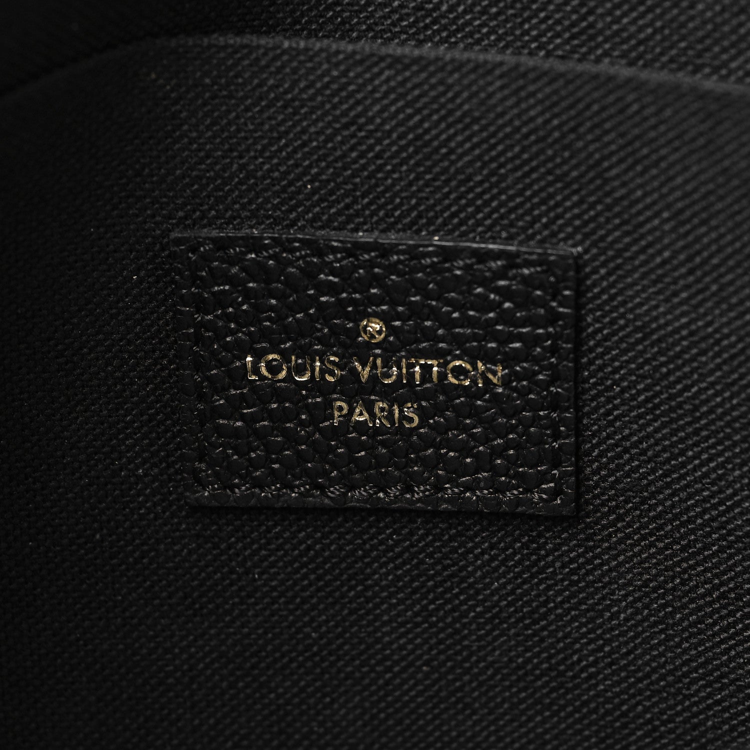 Louis Vuitton Empreinte Pochette Felicie Chain Wallet Black 7 of 11