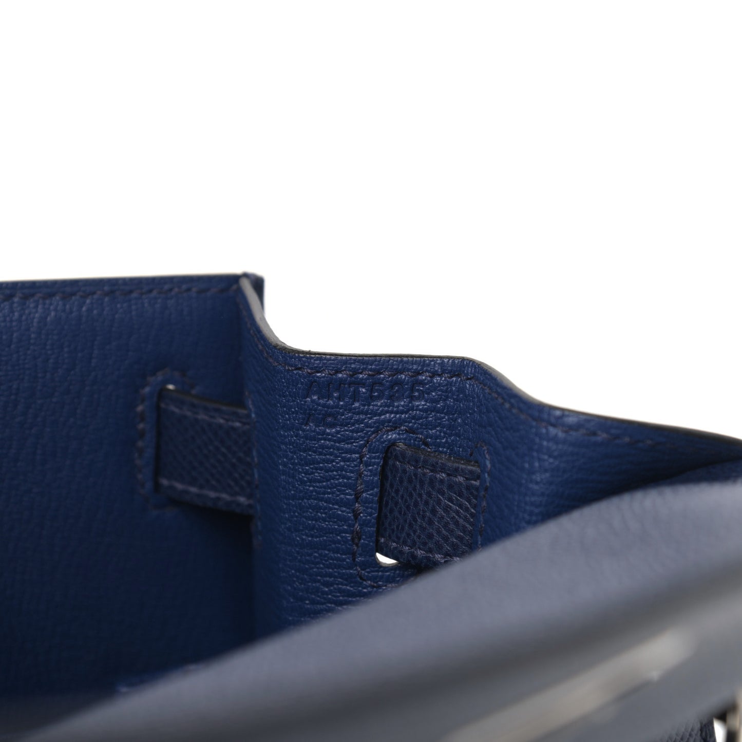 Epsom Kelly Sellier 28 Bleu Saphir