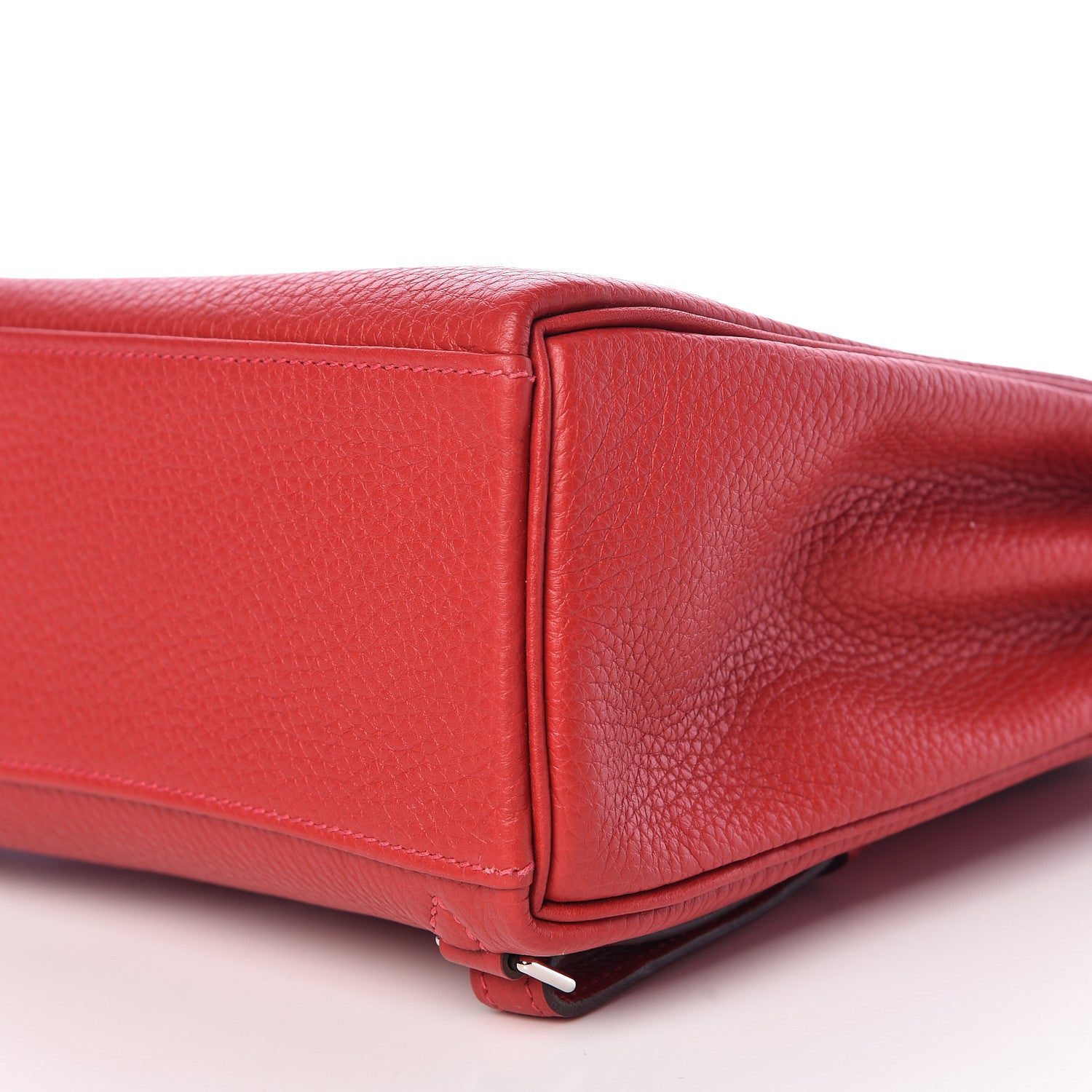 Hermes Taurillon Clemence Kelly Ado Backpack Rouge Casaque 10 of 10