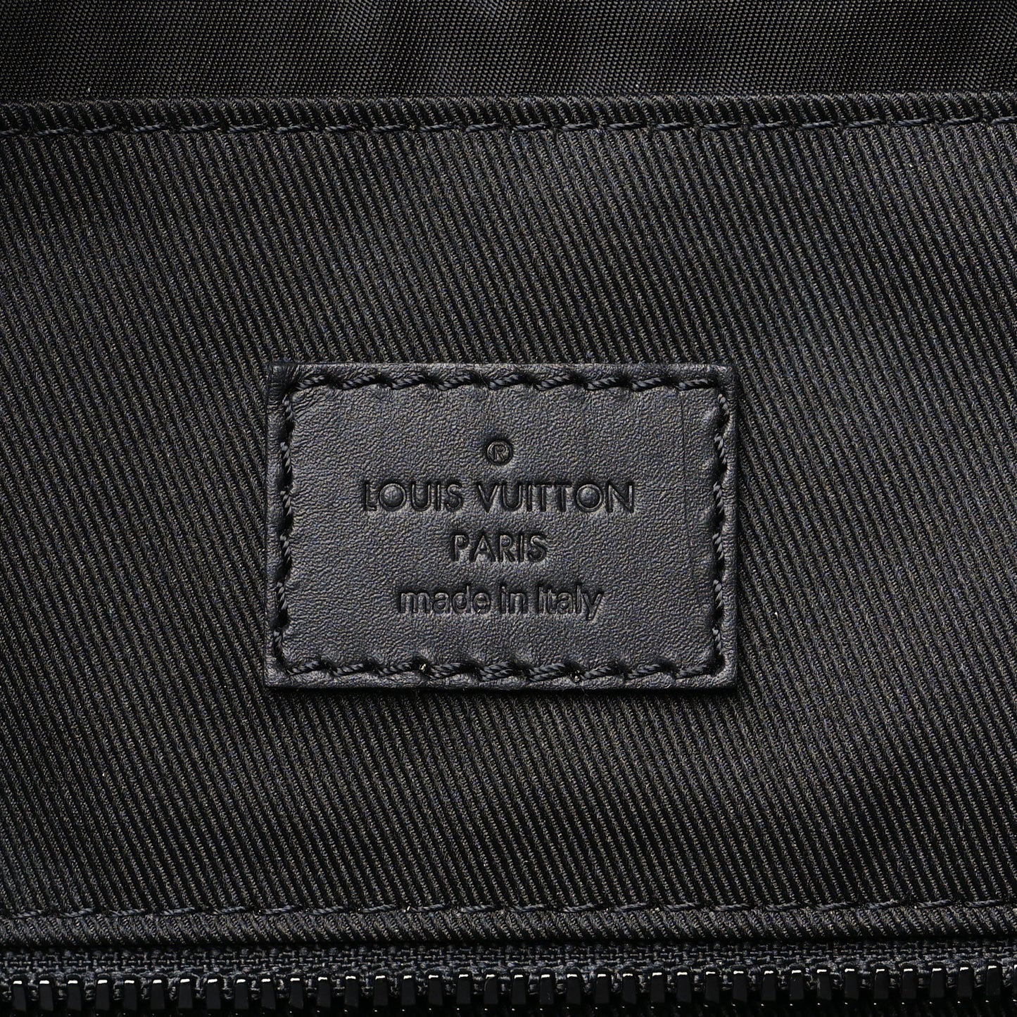 Calfskin Monogram Shadow Discovery Backpack Black
