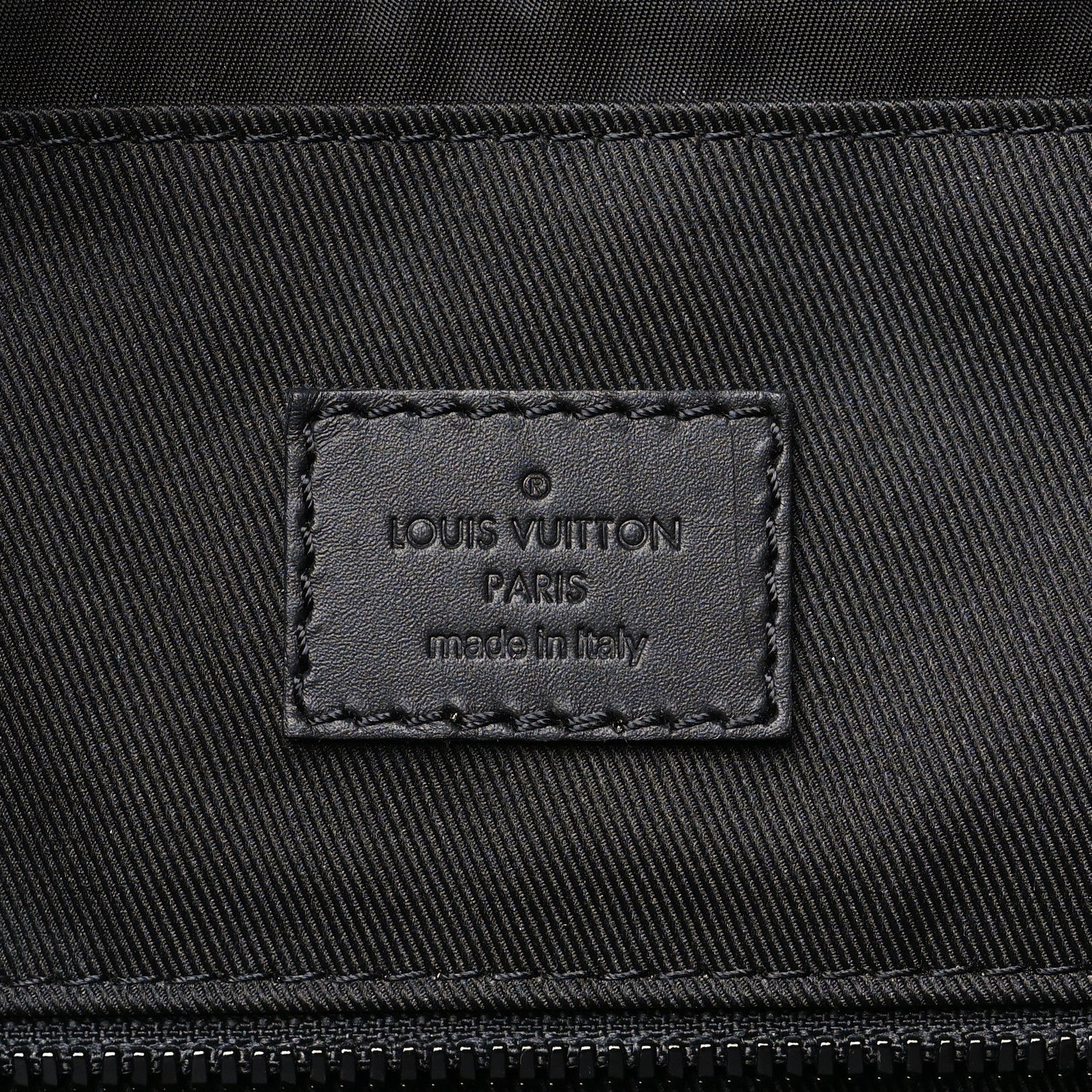Louis Vuitton Calfskin Monogram Shadow Discovery Backpack Black 6 of 9