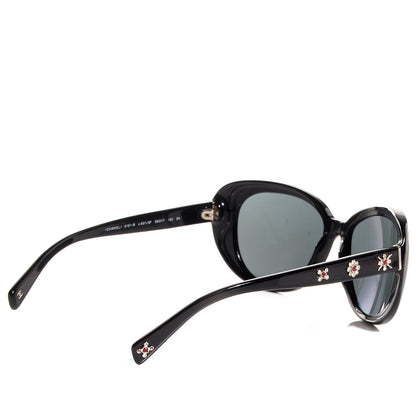 Chanel Crystal CC Sunglasses 5151-B Black 2 of 4
