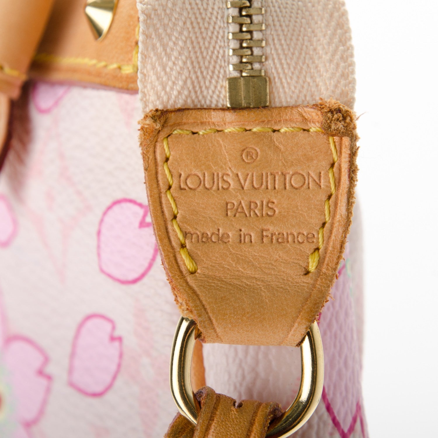 Louis Vuitton Monogram Cherry Blossom Pochette Accessories Pink 5 of 7