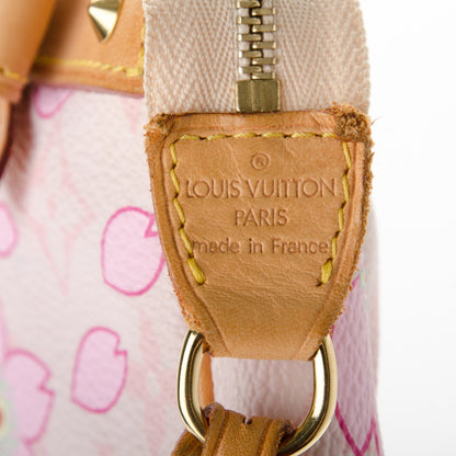 Louis Vuitton Monogram Cherry Blossom Pochette Accessories Pink 5 of 7