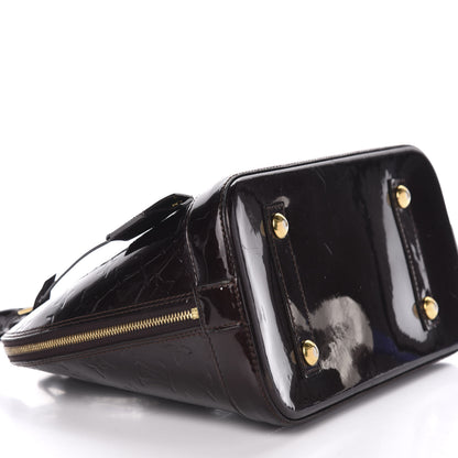 Louis Vuitton Vernis Alma PM Amarante 7 of 11