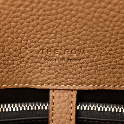 The Row Matte Grained Calfskin Margaux Shoulder 12 Sandpit 6 of 11
